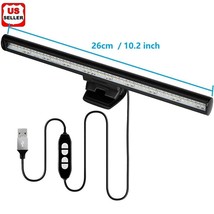 Led Screen Bar Light Usb Computer Monitor Eye-Caring Reading Desk Lamp Dimmable - £23.97 GBP