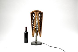 Wine Barrel Desk Lamp - Belati - Made from retired California wine barrels - £318.00 GBP