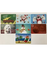 7 Walmart Christmas 2023 Holidays Gift Card Collectible Cards Lot USA Santa - £6.28 GBP