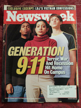 NEWSWEEK November 12 2001 Generation 911 September 11 Attacks Afganistan - £6.77 GBP