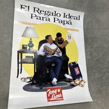 1990’s Tony Lama Western Ad Posters El Regal Ideal Para Papa 22”x17” - £7.12 GBP