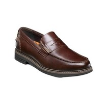 Nunn Bush Odin II Moc Toe Penny Loafer Shoes Burgundy 85154-601 image 12