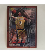 1996-97 Topps Finest Kobe Bryant Apprentices Rookie Card RC #74 - $558.42 CAD
