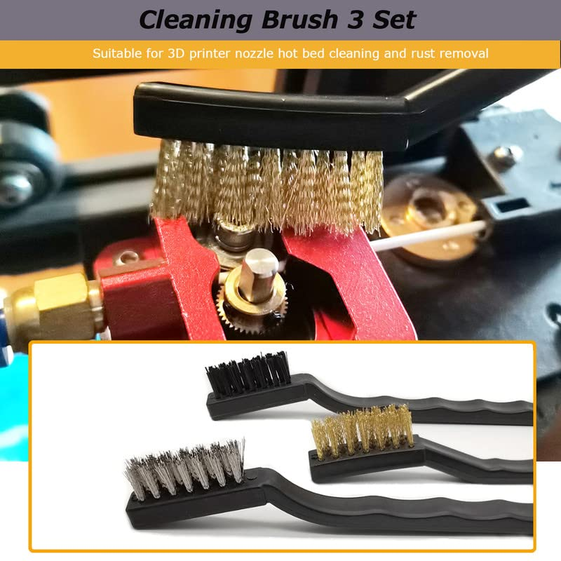 3D Printer Nozzle Change Tool for MK8 MK10 UM2 E3D, 7-In-1 Tool Kit with Copper  Item image 5