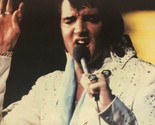 Vintage Elvis Presley magazine pinup picture Elvis Singing - £3.16 GBP