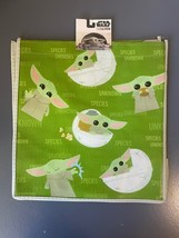 Stars Wars Mandalorian Yoda Unknown Species Large Reusable Tote Bag-e1052 - $218.63 MXN