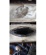 Antique Vintage 1930-s Black Onyx &amp; Marcasite Sterling Silver Pin Brooch... - $149.41 CAD