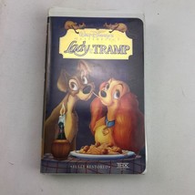 VHS Disney Lady And The Tramp Dog Puppy Love Animated Movie - £15.68 GBP