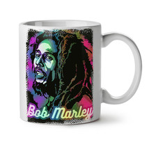 Bob Marley Freedom NEW White Tea Coffee Mug 11 oz | Wellcoda - £12.71 GBP