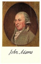 John Adams Painted At Mount Vernon National Monument Assn Postcard - £4.63 GBP