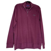 Callaway Golf Pullover 1/4th Zip Pullover Sweater Men&#39;s Size Large Knit ... - £15.74 GBP
