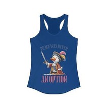 silly goose peace was never an option Women&#39;s Ideal Racerback Tank - $18.32+