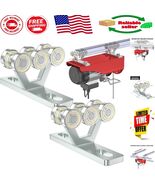 6 Wheel Heavy-Duty Hoist Trolley for Electric Hoist - Silent &amp; Strong - $886.04 MXN