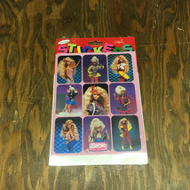 Vintage Barbie doll stickers in original sealed package Gibson brand sti... - $21.73