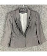 Atmosphere Blazer Women&#39;s UK 16 Gray Polyester Blend Adults - €16,27 EUR