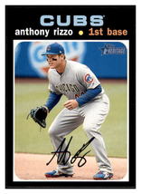 2020 Topps Heritage Anthony
  Rizzo   Chicago Cubs Baseball Card
  TMH1A - $4.89