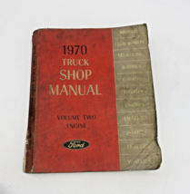 1970 Ford Truck Shop Manual Book OEM Volume 2 Engine - $11.66