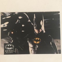Batman Returns Vintage Trading Card Topps Chrome #G Michael Keaton Batman - £1.57 GBP