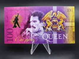 QUEEN Rock Band commemorative polymer Banknote,  nice design, Uncirculated note - £7.83 GBP