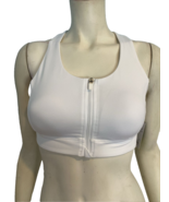 NWT Tek Gear White Racer Back Sports Bra Size M - €12,17 EUR