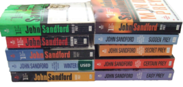 Lot Of 10 John Sandford All In The Prey Series Trade Paperbacks - $27.00