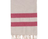 Bello Turkish Beach Towel, Soft Linen Red, Handwoven Peshtemal, 39 x 66.... - £54.90 GBP