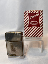 1936-1940 WW2 Era Zippo Lighter Diagonal Lines 16 Hole Mismatch Insert I... - $247.45