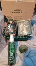Avon Home Fragrance Apple Cobbler Scent Gift Set Popori  Basket Candle Spray - £14.16 GBP