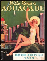 Billy Rose&#39;s Aquacade-World&#39;s Fair Edition 1939-Johnny &quot;Tarzan&quot; Weissmuller-O... - £78.12 GBP