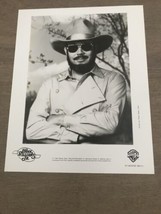 1989 Glossy Press Photo Hank Williams, Jr. with Lone Wolf Album Press Kit - $25.00