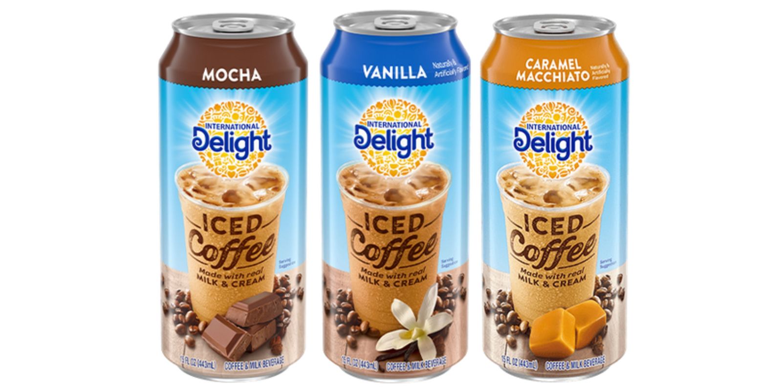 International Delight Iced Coffee 3 Flavor Variety Pack Canned Coffee 12 Pack - $59.99