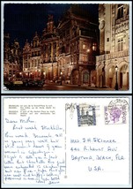 BELGIUM Postcard - Brussels, Market Place At Night AS - £2.38 GBP