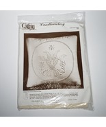 Vtg Cathy Needlecraft Candlewickery CW Dutch Eagle 18&quot;Pillow Kit Candlew... - £11.95 GBP