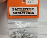 Battlefield Miniatures 20MM IF6 Infantry Soldiers Metal Miniatures  - £25.86 GBP