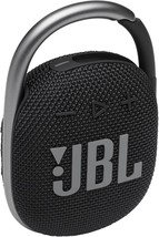 Jbl Clip 4 - Portable Mini Bluetooth Speaker, Big Audio And Punchy Bass,, Black - $49.98