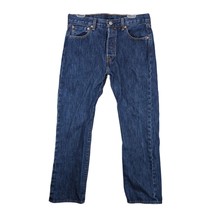 LEVI&#39;S 501 Mens 32x30 5-Button Fly Jeans Straight Leg Dark Wash Classic ... - $36.77