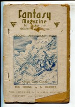 Fantasy Magazine #25 1934-Edited by Jules Schwartz-Early sci-fi fanzine-... - £488.33 GBP