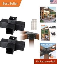 Durable Pergola Bracket Kit 2PC | 4&#39;&#39;x4&#39;&#39; &amp; 3.6&#39;&#39;x3.6&#39;&#39; | Water Resistan... - $1,167.62 MXN