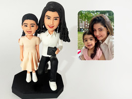 Parent-child bobblehead,family bobblehead doll,family souvenir,gifts for family - $159.90 - $199.90