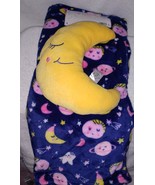 Dream Big Dark Blue with Whimsical Planets Toddler Blanket 40" x 50" New - $16.34