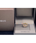 Damiani Metropolitan Dream 0.1ct Diamond 5.0mm band ring 18K 3.3g s4.25 ... - £395.18 GBP