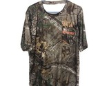 XL Realtree Performance Shirt Brown Camouflage Short Sleeve Tree Trails ... - $14.80