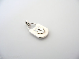 Tiffany &amp; Co Large Locks Key Hole Charm Pendant 4 Necklace Bracelet Gift Love - £256.18 GBP