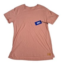  ASICS Men Peach Premium Tee Short Sleeve Casual Sport AT16013 T shirt S... - £17.29 GBP