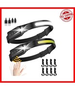 Versatile LED Headlamps - 230° Wide Beam, 350 Lumens, Waterproof &amp; Motio... - $724.67 MXN