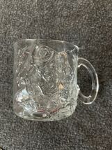 McDonald's Batman Forever The Riddler Glass Mug Embossed Drinkware Vinta... - $8.00