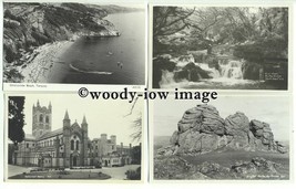 tp9992 - Devon - Buckfast Abbey, Haytor Rocks, Oddicombe, Avon - Postcards x 4 - £2.00 GBP