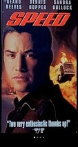 Speed (VHS, 1996) Keanu Reeves Dennis Hopper &amp; Sandra Bullock - $5.95