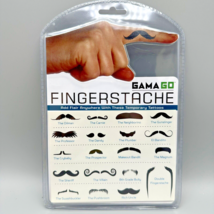 Gamago Fingerstache Temporary Tattoos Set New In Package Party Prank Fun - $8.00