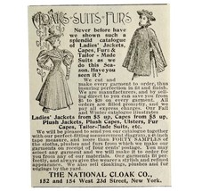 National Cloak Co Suits Furs 1894 Advertisement Victorian Fashion ADBN1bbb - $374.75 MXN